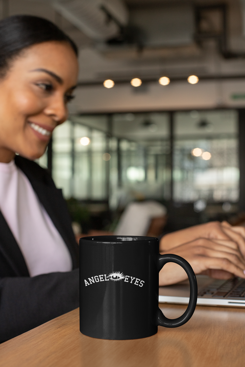 Angel Eyes Logo Mug