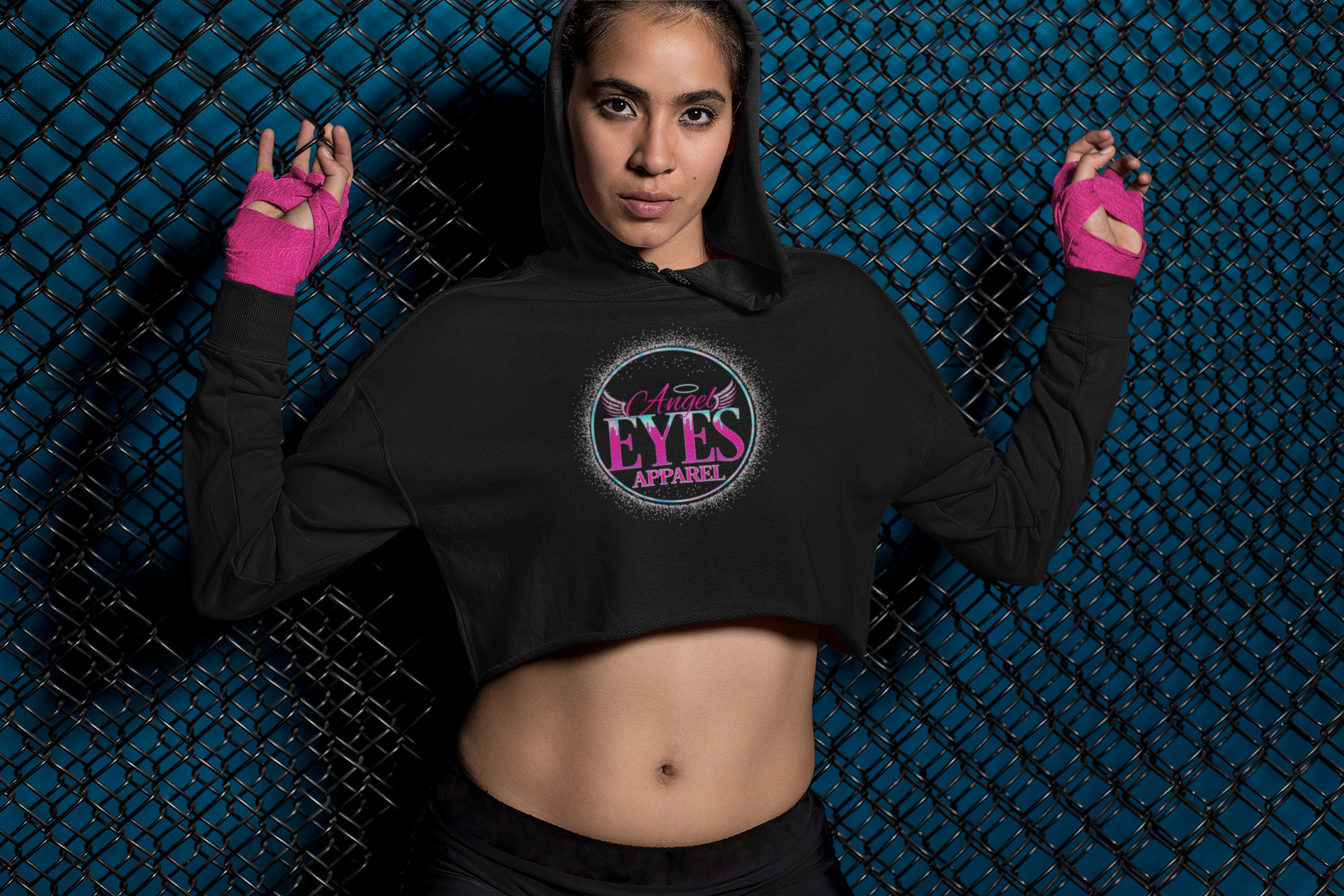 Crop hoodie