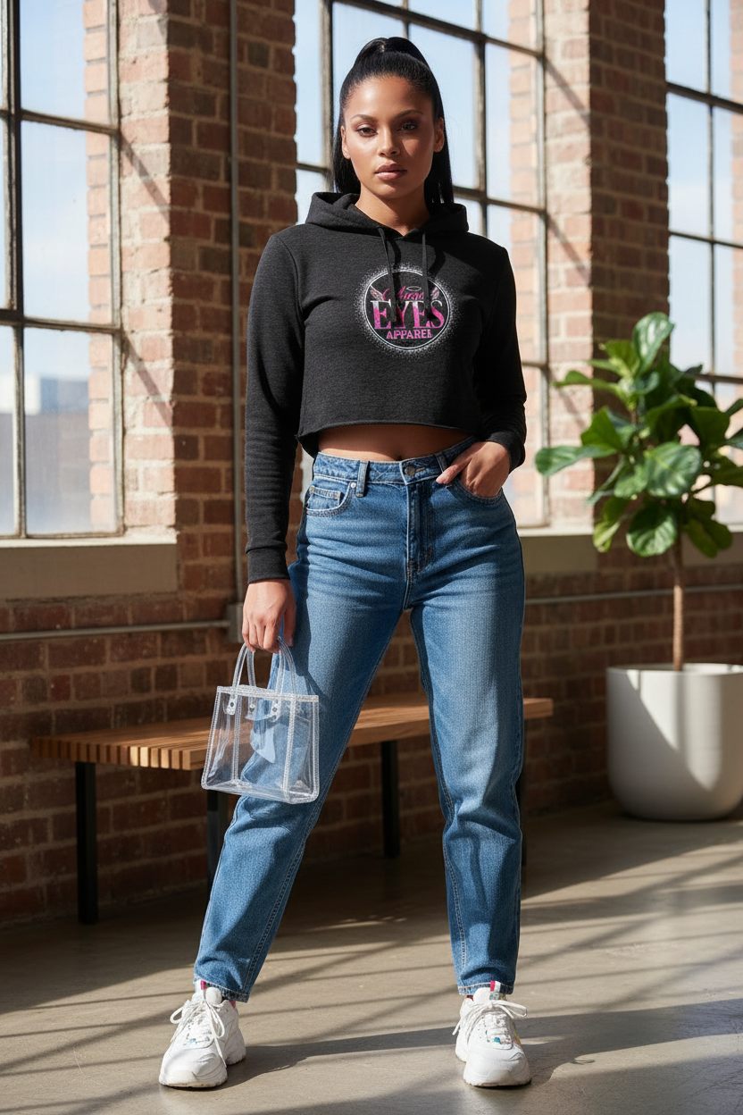 Crop Hoodie Outfit Shot