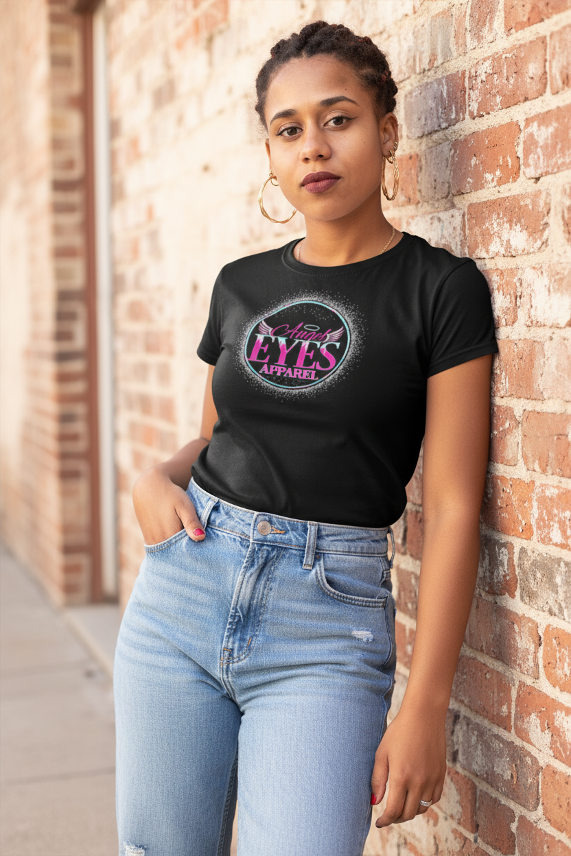 Logo Tee - African American Model